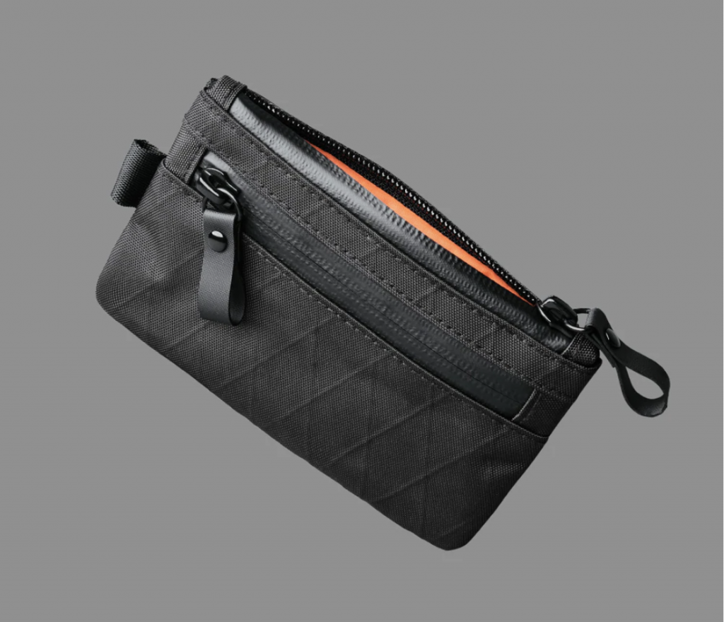 Zip Pouch - Black X-Pac VX21 | Alpaka